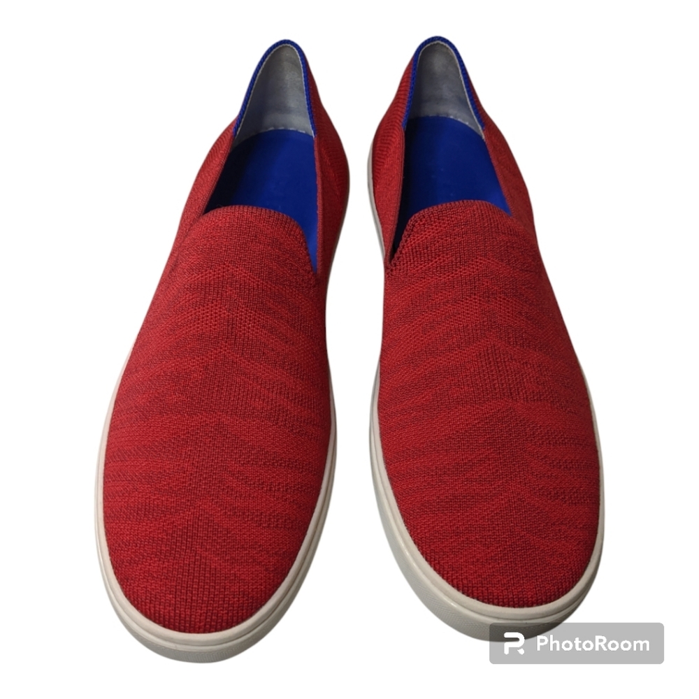 Rothy's Red Original Slip-On Sneaker Women's Size 10 Excellent Condition!!
